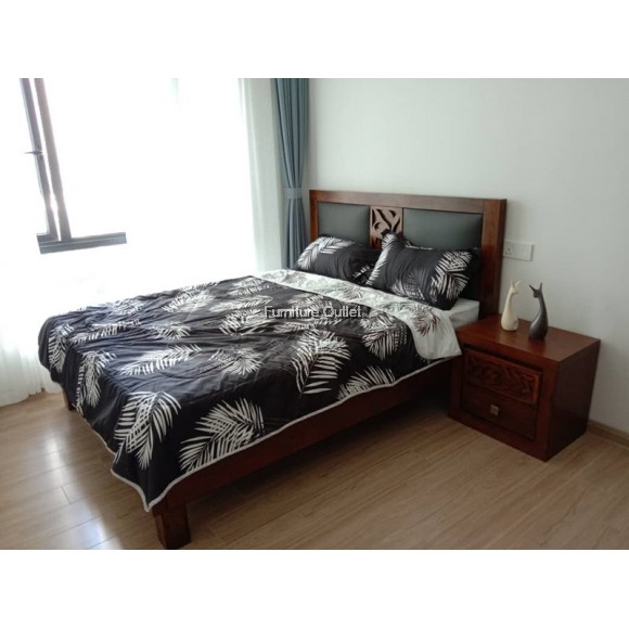 FULL SOLID WOOD BEDROOM SET - 3