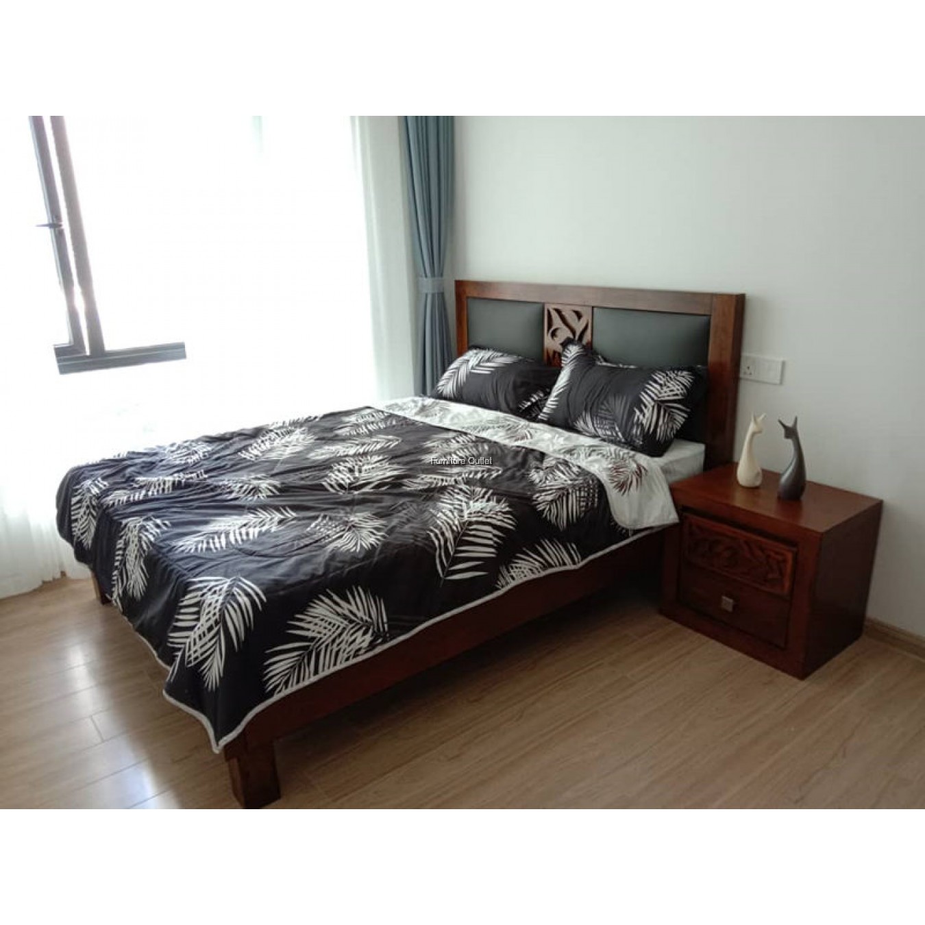 FULL SOLID WOOD BEDROOM SET 2