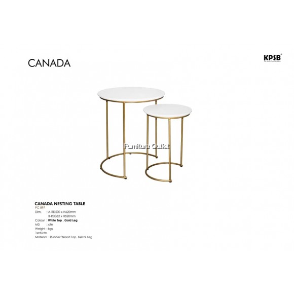CANADA NESTING TABLE