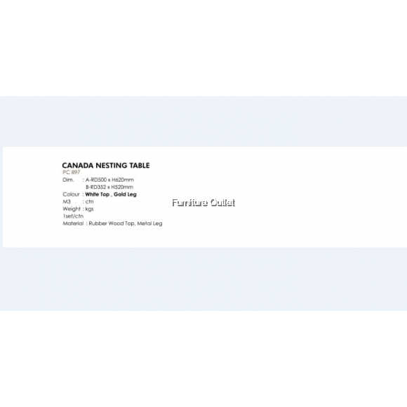 CANADA NESTING TABLE