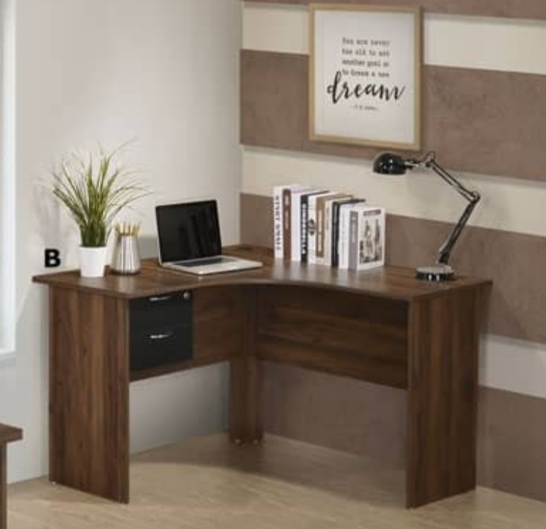 WT 25 LSHAPE STUDY TABLE